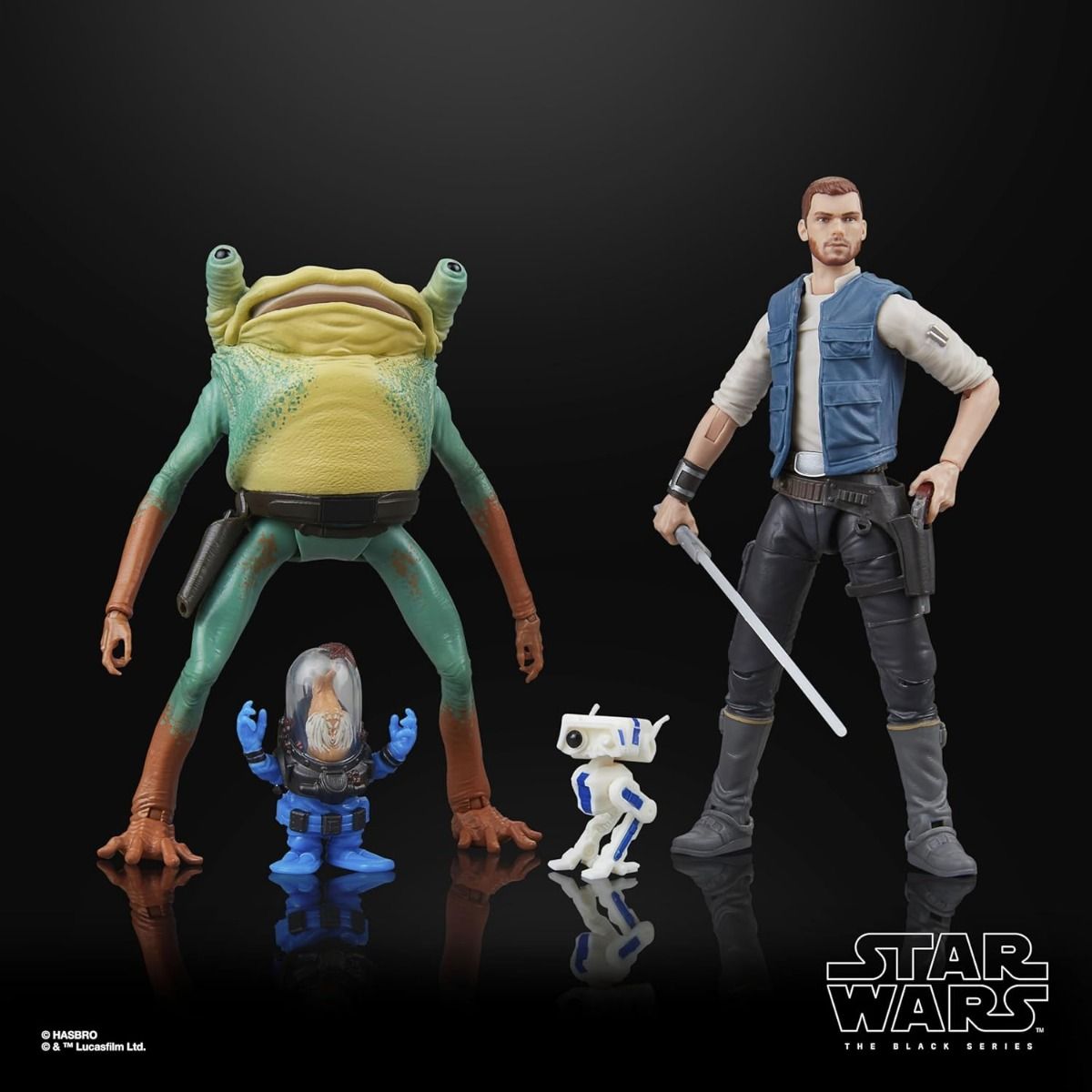 Kids Toys Bd - 本物のスターウォーズ 6 インチ Cal Kestis Turgle
