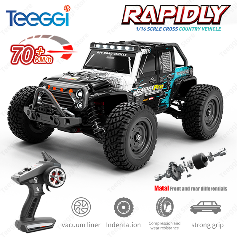 Kids Toys Delivery Today - Teeggi 16103 プロ 4WD 70 キロ/h
