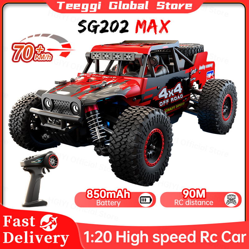 Kids Toys Delivery Today - ZLL SG202 MAX/PRO 1:20高速ドリフトレーシング 70KM/Hまたは50KM/Hブラシレスモーター4WD RCカー