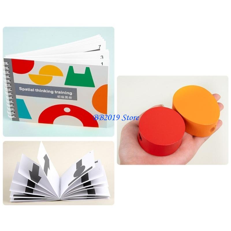 Wooden Blocks Stacking - Q0kb木製パズルベビースタッキングブロック形状構造発達ブロックKid Age3yearの早期学習プロジェクションおもちゃ
