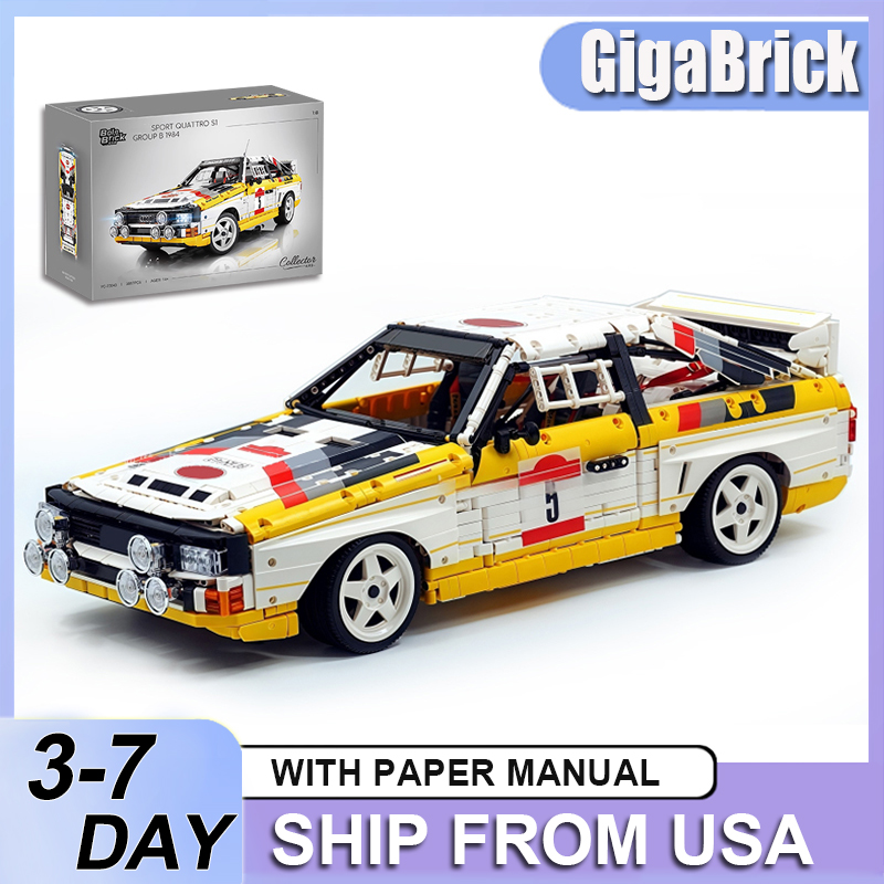 Kids Toys Delivery Today - 3～7日間で配送 YC23043 MOC ユニークなテクニカルスポーツカー 組み立てブロック モデルおもちゃ