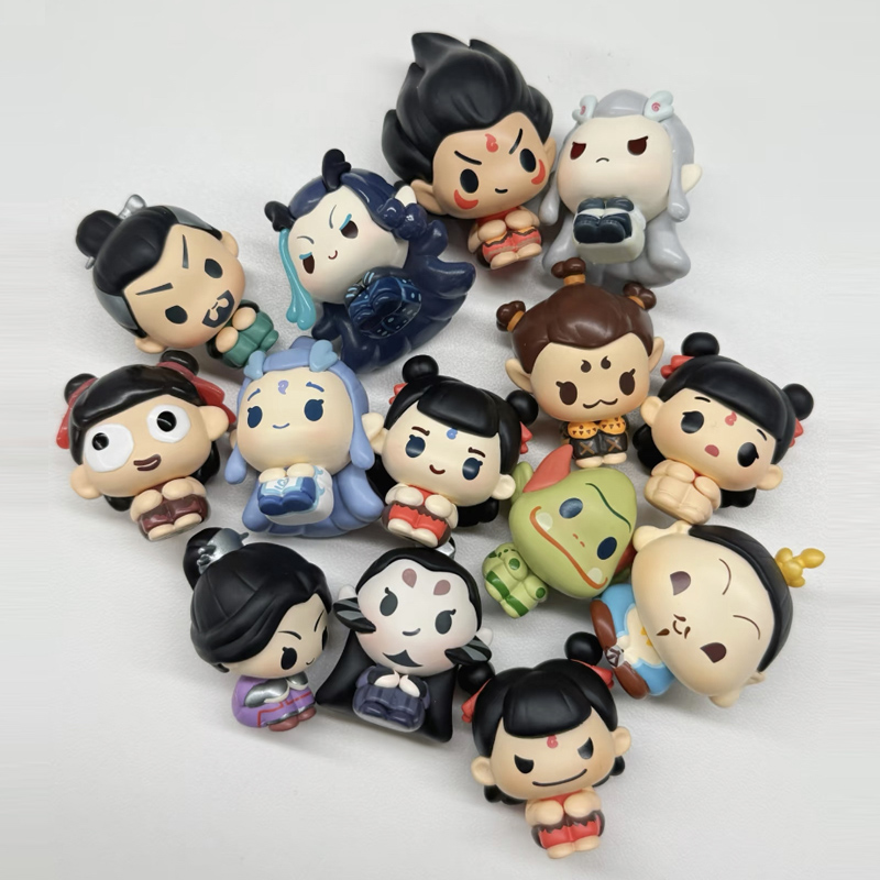 Kids Toys China - Ne Zha 2 連続シリーズブラインドバッグかわいい豆アニメアクションフィギュアミニ人形おもちゃ神秘的なサプライズボックス飾り子供ギフト