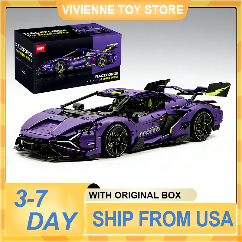 Kids Toys Delivery Today - 3～7日以内に配送 GULY 10635 テクニカルパワー スーパーレーシングカー ハイパーカー