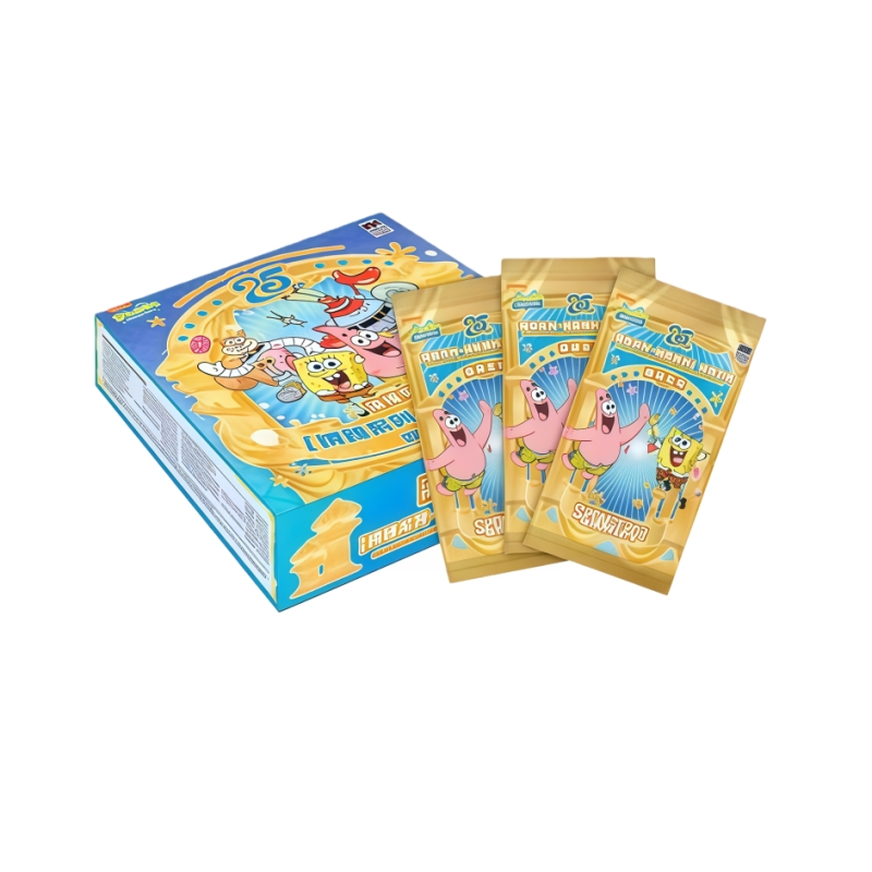 Kids Toys Bd - KAYOU公式 スポンジボブ25周年記念カード シャイニーアニメキャラクターコレクション フラッシュカード 子供誕生日プレゼント おもちゃ