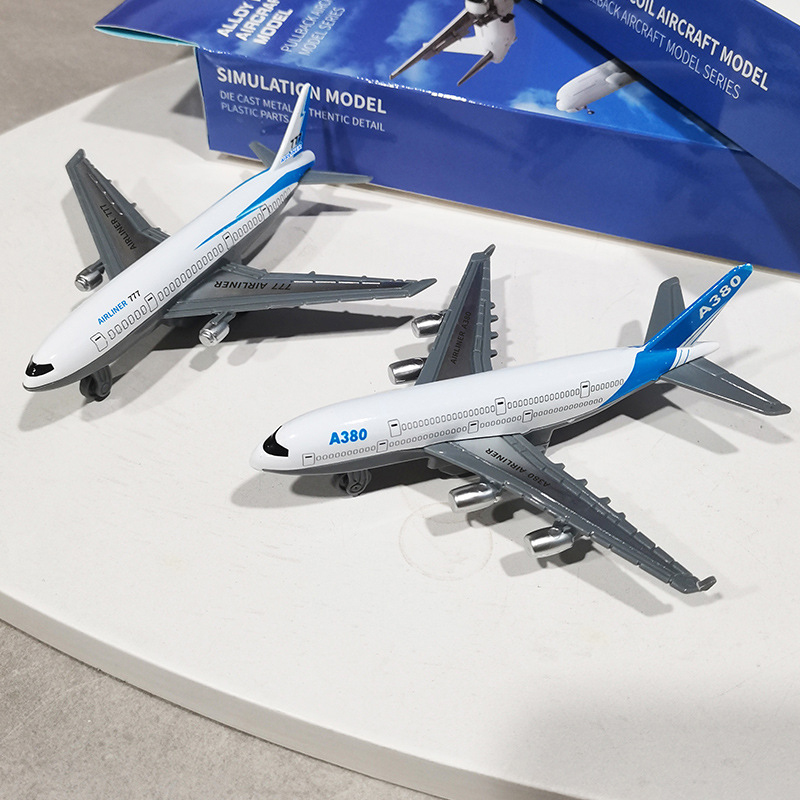シミュレーション合金プルバック飛行機おもちゃモデル男の子ギフ - Kids Toys Unique のレビューと価格