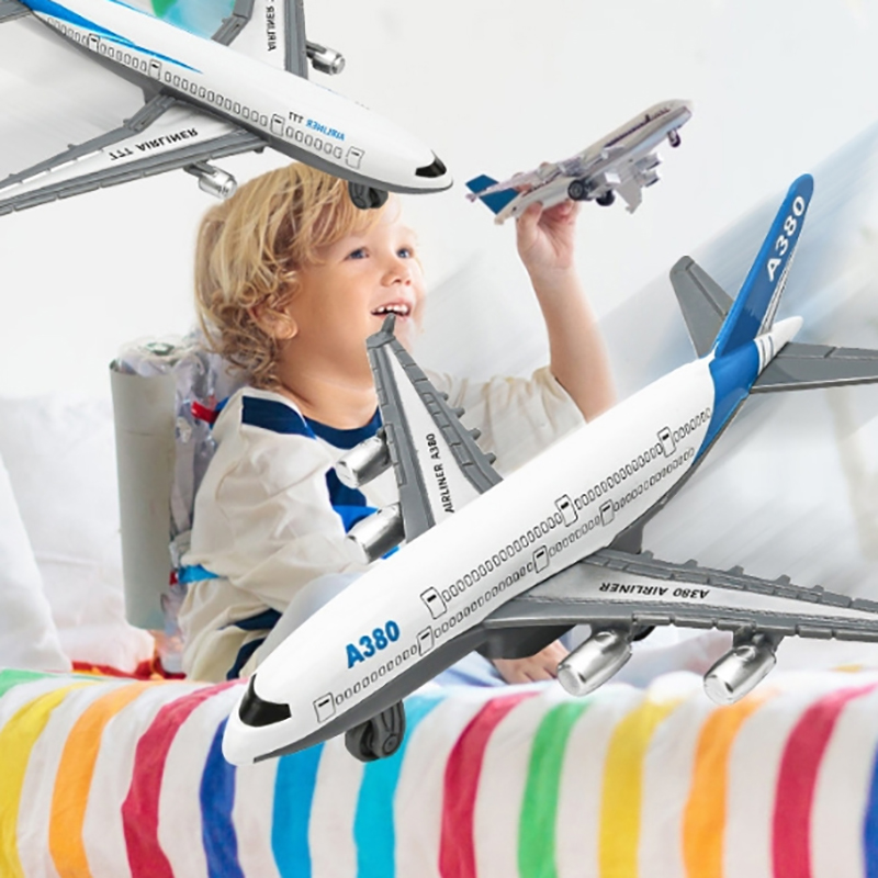 シミュレーション合金プルバック飛行機おもちゃモデル男の子ギフ - Kids Toys Unique のレビューと価格