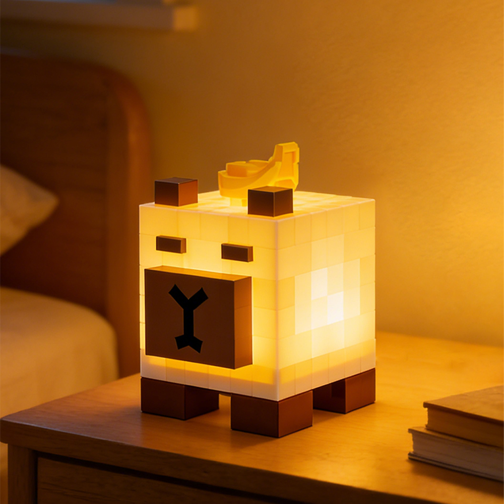カピバラピクセルペットナイトライトビルディングブロックおもち - Kids Toys Bd のレビューと価格