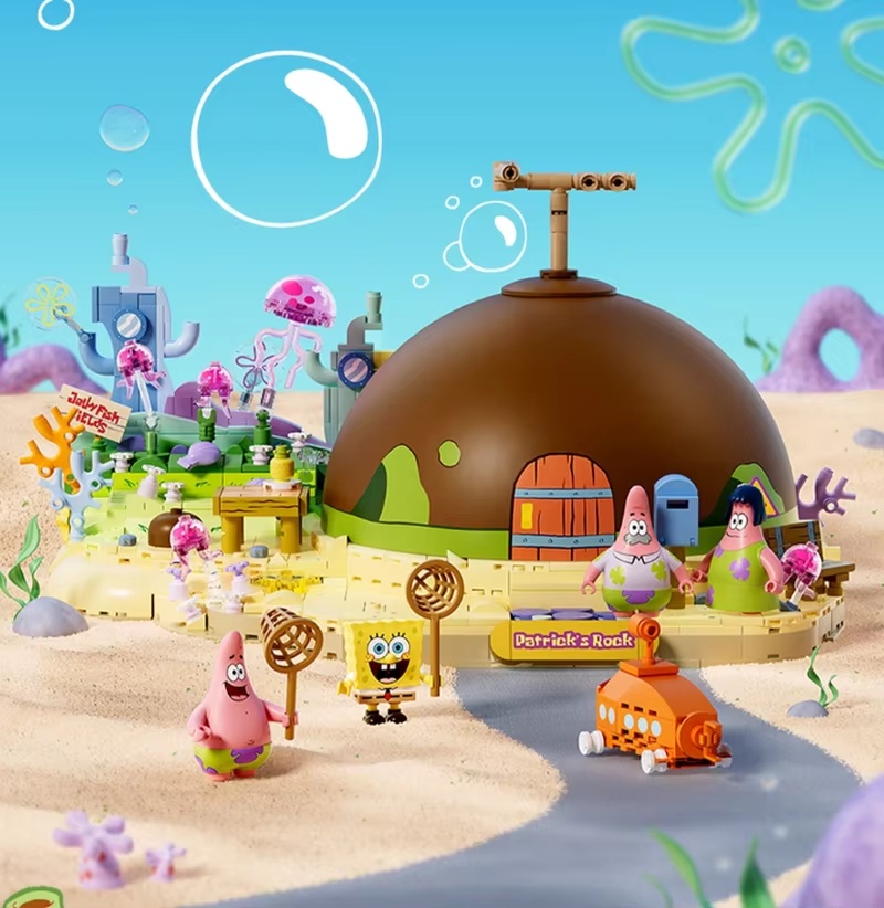 エリアックス スポンジボブ ビキニボトム ビルディングブロッ - Kids Toys China のレビューと価格