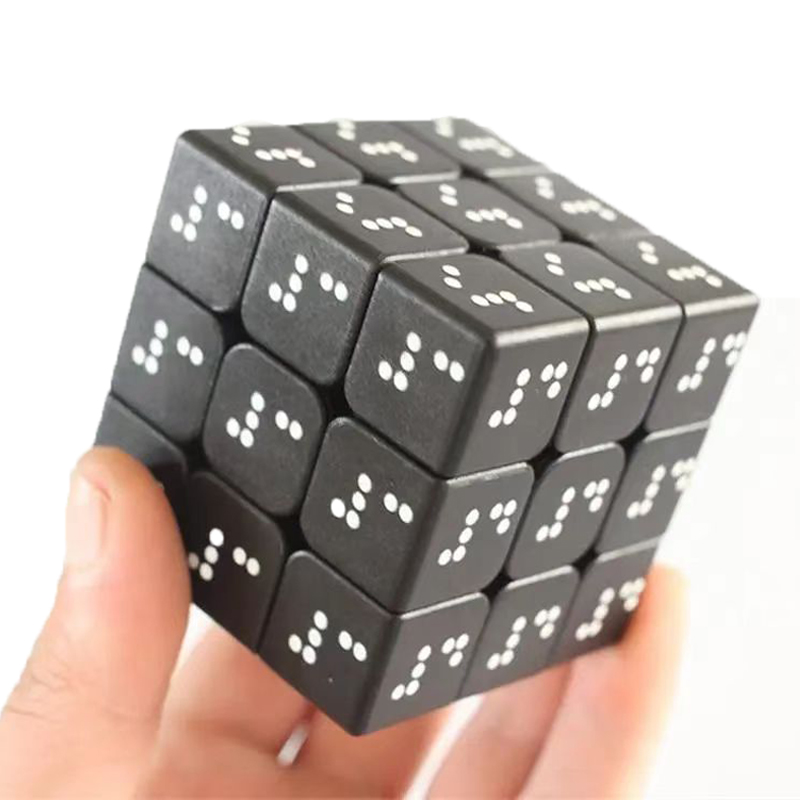 点字スピードキューブ 3x3x3 教育パズルおもちゃ 盲人向 - Kids Toys Unique のレビューと価格