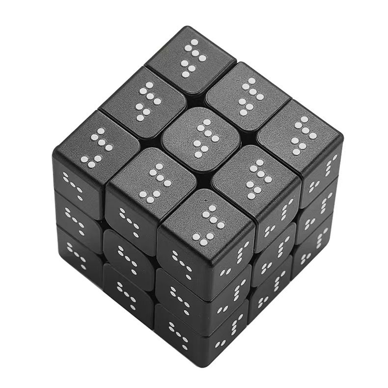 点字スピードキューブ 3x3x3 教育パズルおもちゃ 盲人向 - Kids Toys Unique のレビューと価格