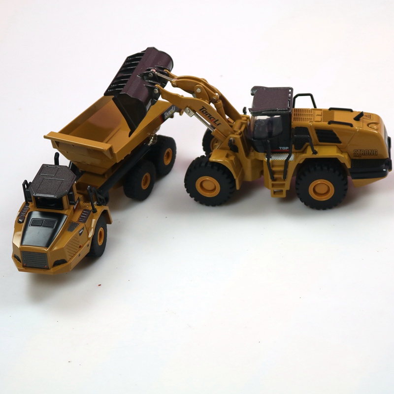 HUINA 1:50 ダンプトラック掘削機ホイールローダーダ - Kids Toys Unique のレビューと価格