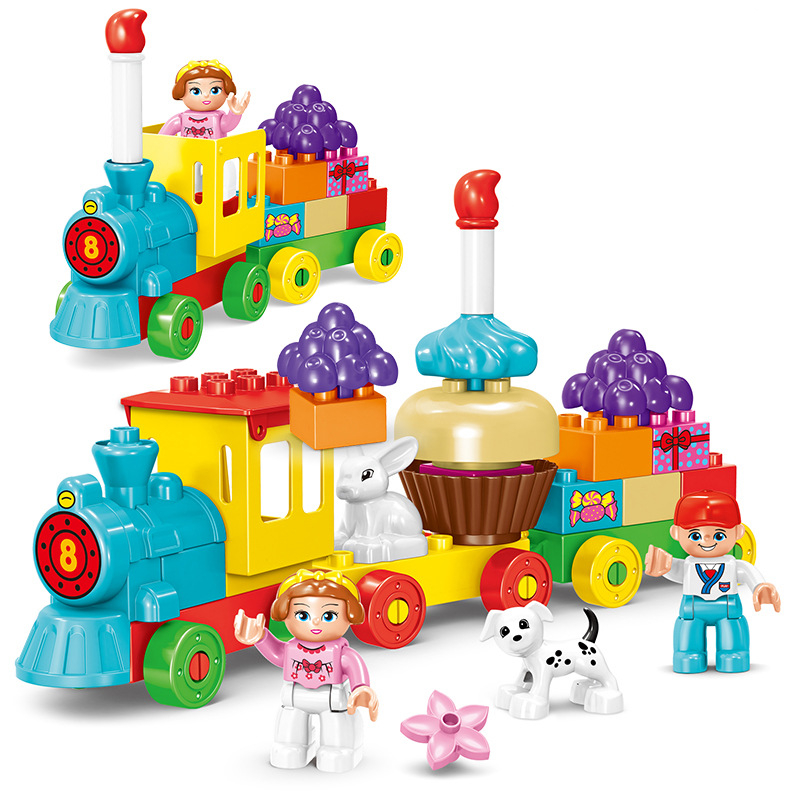 58 ピース/セットクリエイティブハッピーバースデーケーキト - Marble Run Set のレビューと価格