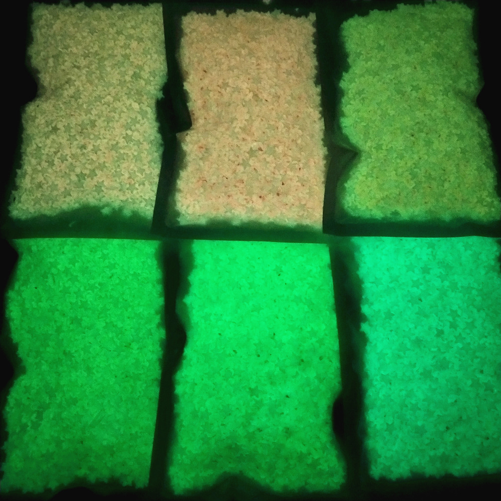 発光星蛍光ポリマー日曜大工の工芸品のプラスチックの銀器の充填 - Glow In Dark Stars のレビューと価格