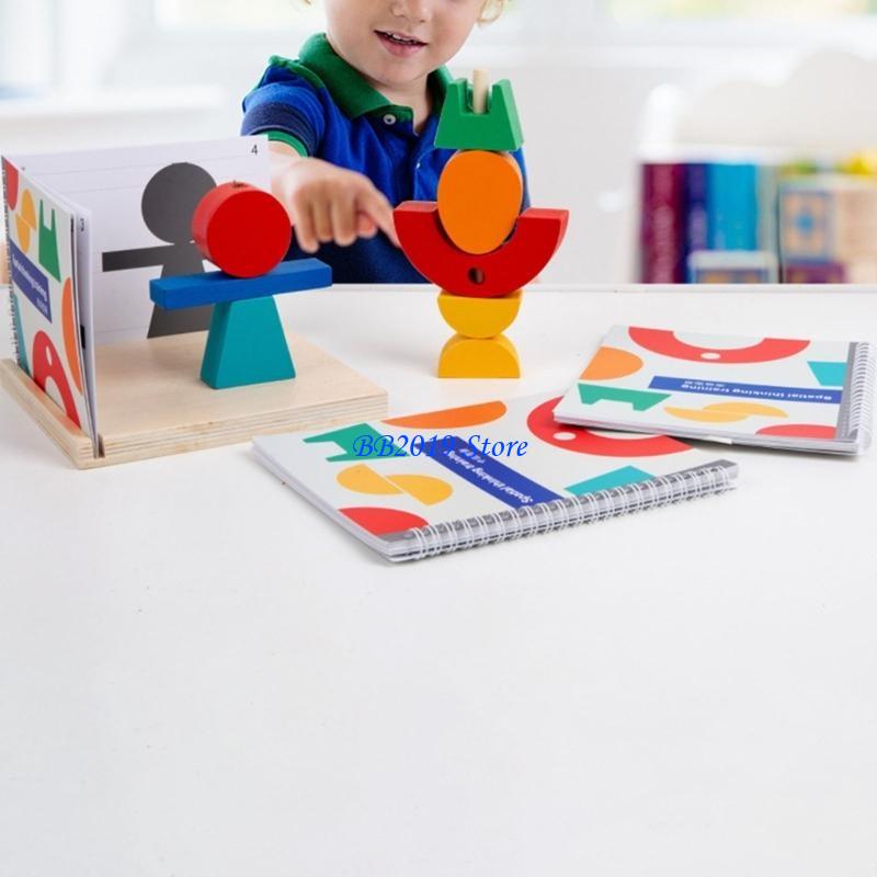 Q0kb木製パズルベビースタッキングブロック形状構造発達ブロ - Wooden Blocks Stacking のレビューと価格