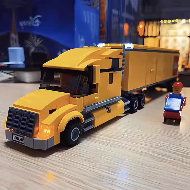 テクニカルイエロー配送運搬トラック ‌ ‌   60440  - Kids Toys Delivery Today のレビューと価格