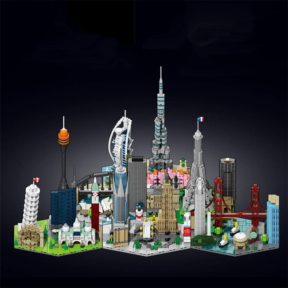 フランス ドバイ シティ ストリートビュー ビルディングブロ - Kids Toys Dubai のレビューと価格