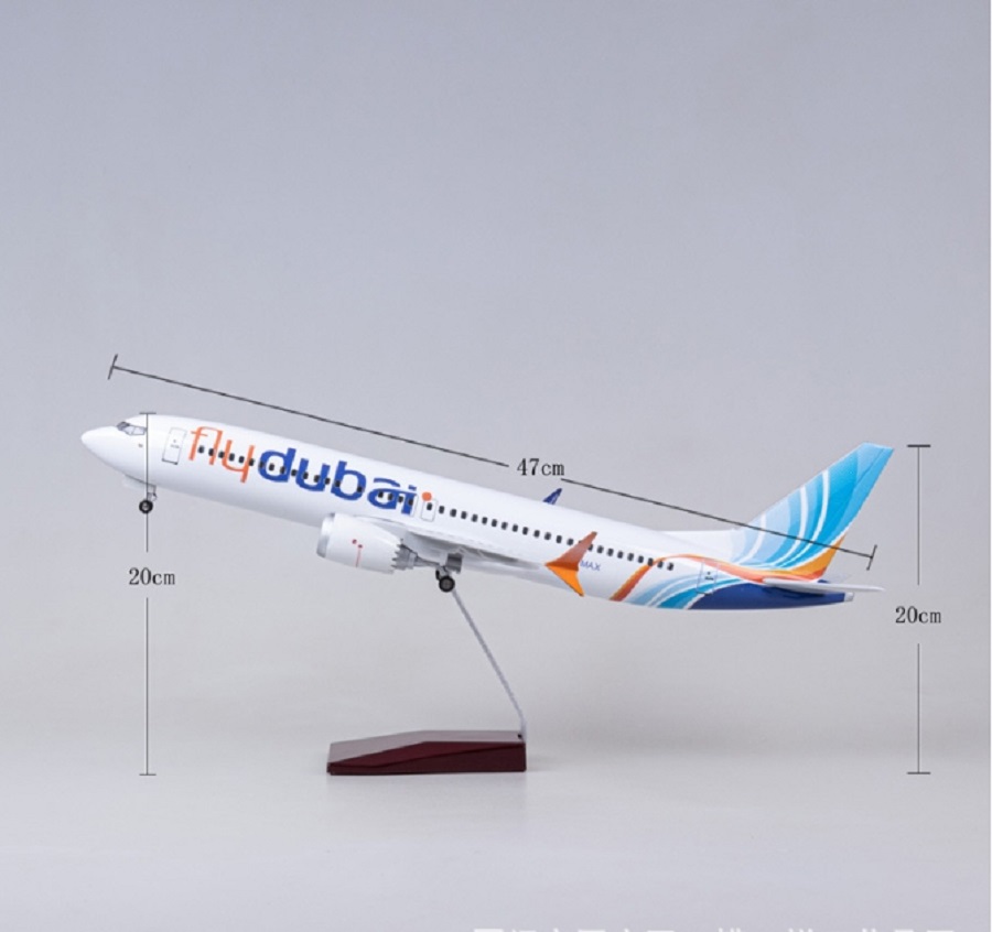 ダイキャストお土産モデル 47 センチメートル B737 エ - Kids Toys Dubai のレビューと価格