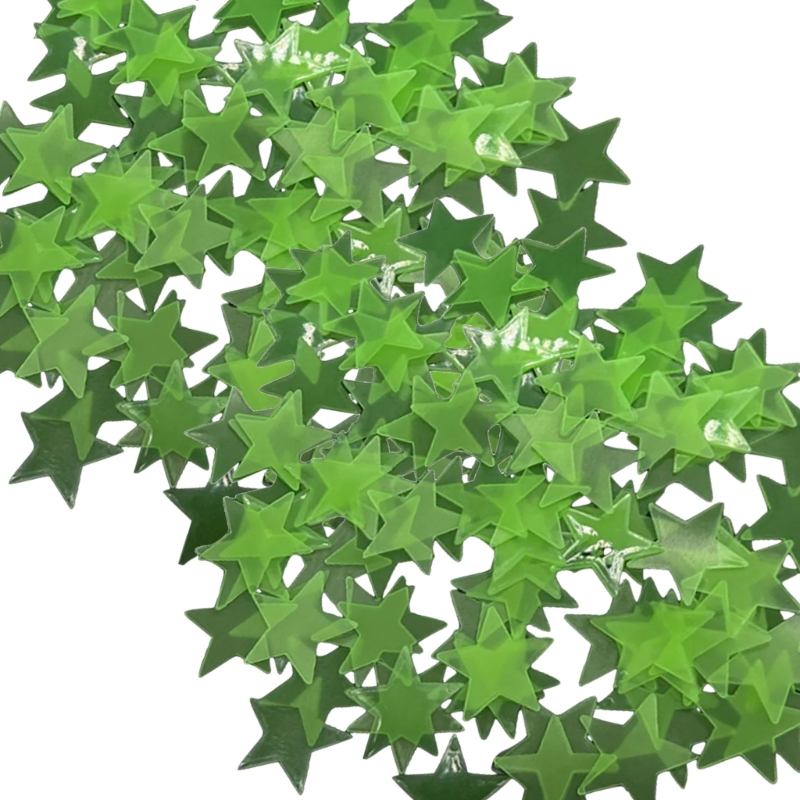 100枚パック 光る3Dスターステッカー 寝室の天井と壁の装 - Glow In Dark Stars のレビューと価格