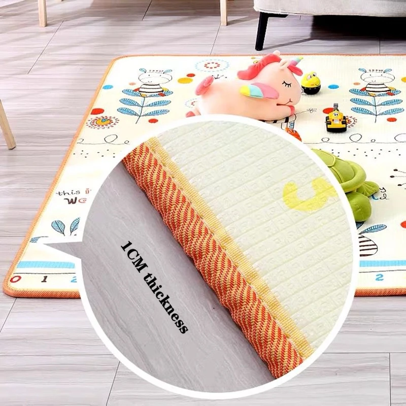 ベビープレイマット厚み 1/0.5 センチメートル教育子供用 - Kids Toys Bd のレビューと価格