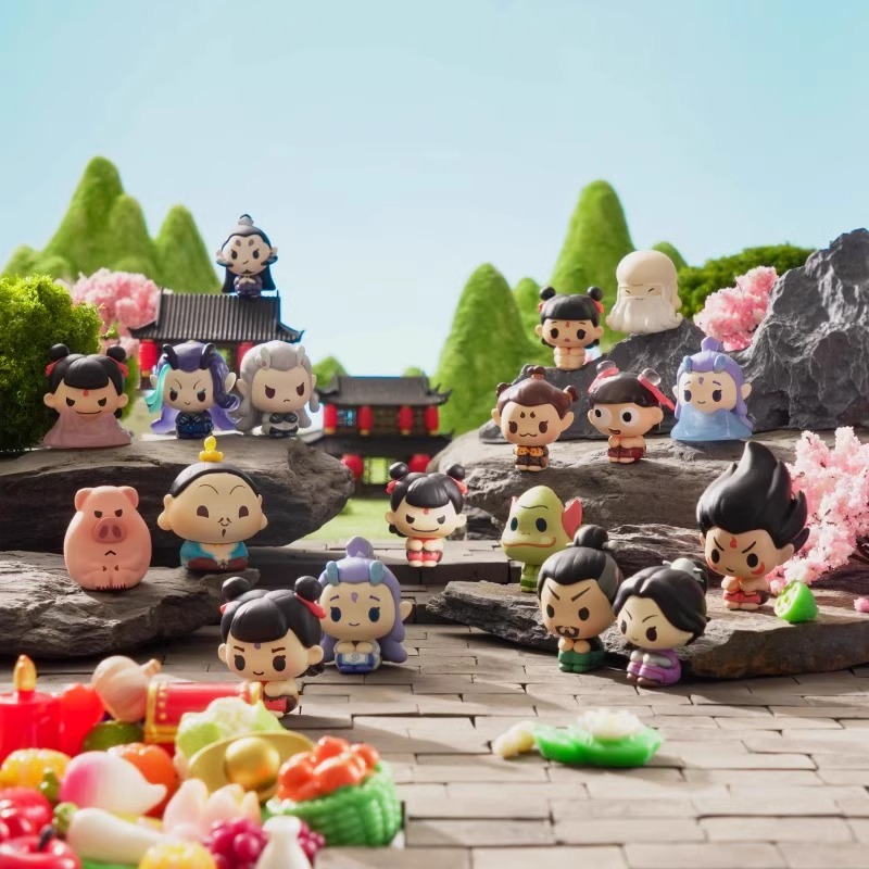 Ne Zha 2 連続シリーズブラインドバッグかわいい豆アニ - Kids Toys China のレビューと価格