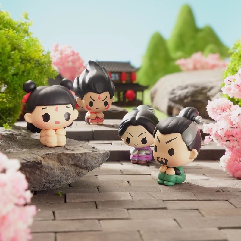 Ne Zha 2 連続シリーズブラインドバッグかわいい豆アニ - Kids Toys China のレビューと価格