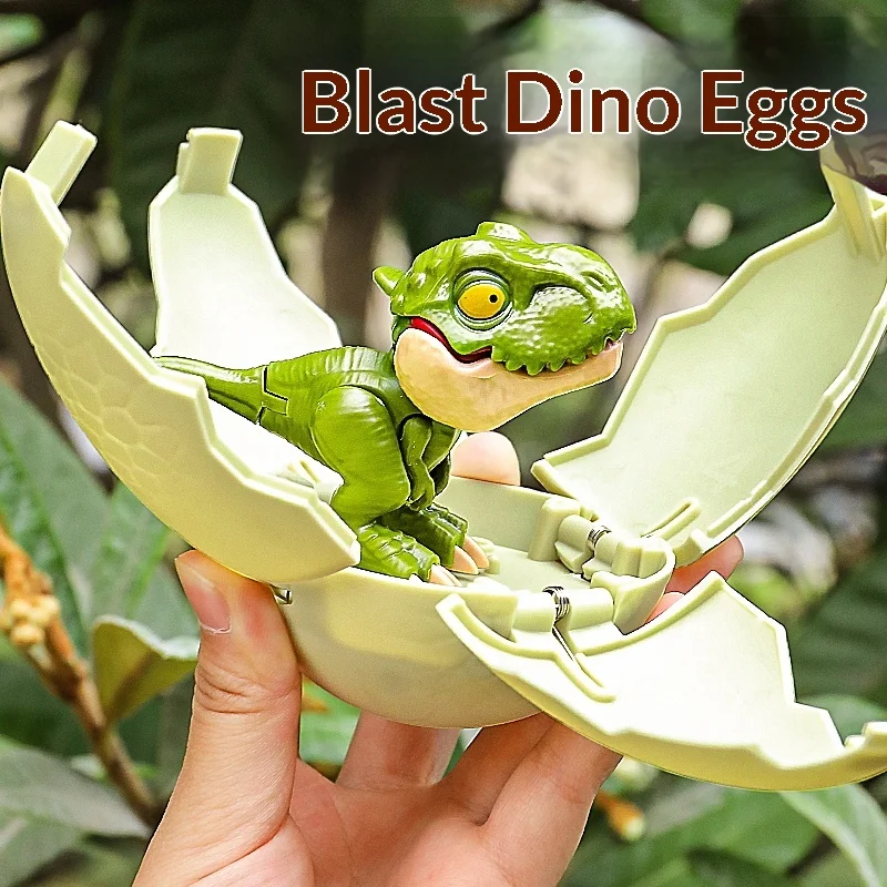 変形可能な恐竜の卵ブラインドボックス指を噛むティラノサウルス - Kids Toys China のレビューと価格
