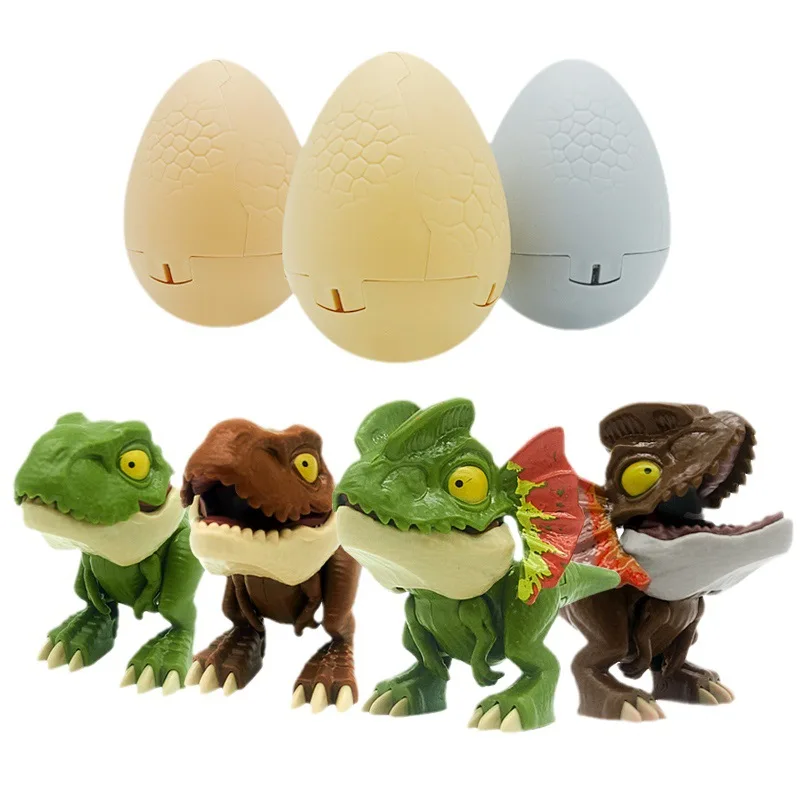 変形可能な恐竜の卵ブラインドボックス指を噛むティラノサウルス - Kids Toys China のレビューと価格