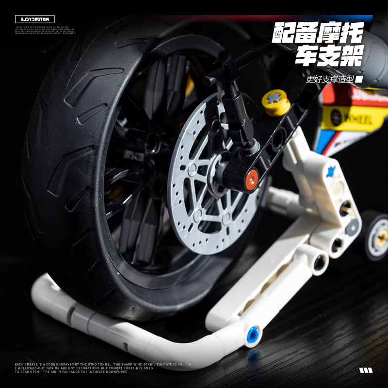 3～7日間で配送 MG01 MOC ディテール豊かなバイク組 - Kids Toys Delivery Today のレビューと価格