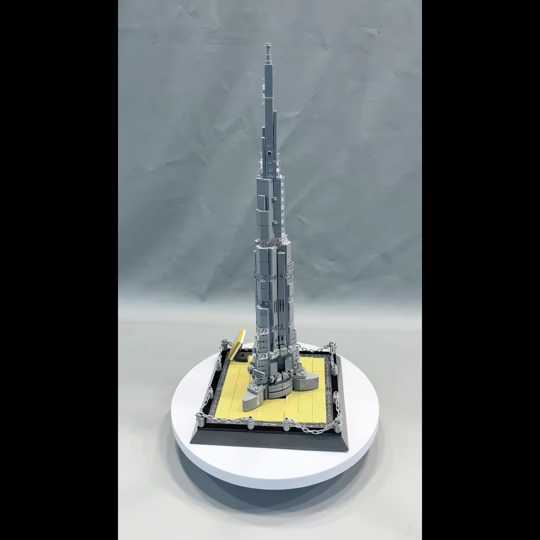 DIY ブルジュ・カリファタワー ミニビルディングブロックセ - Kids Toys Dubai のレビューと価格
