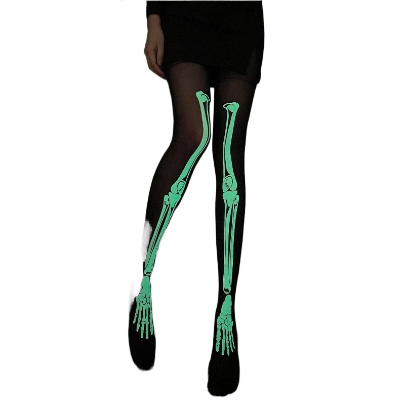 超明るい発光ダークスケルトンボーンスターパンクゴシックロック - Glow In Dark Stars のレビューと価格