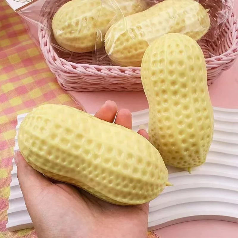 ピーナッツストレスボール クランチーなスクイーズボール ふわ - Kids Toys China のレビューと価格