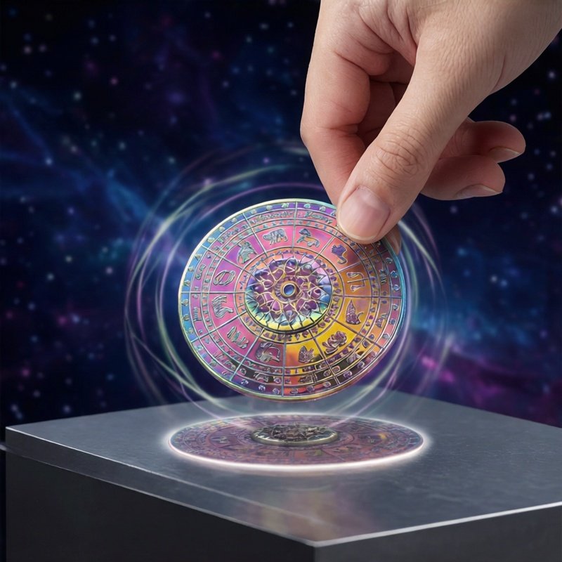 星座パターンメタルフィンガーチップジャイロスピナー EDC  - Kids Toys Unique のレビューと価格