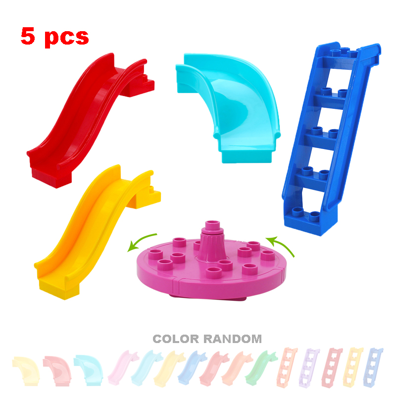 ビッグビルディングブロック遊び場パイプライン部品スライドはし - Marble Run Set のレビューと価格
