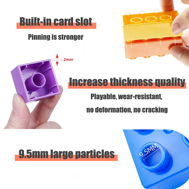 500 グラム/バッグかわいいビッグサイズクリエイティブビル - Marble Run Set のレビューと価格
