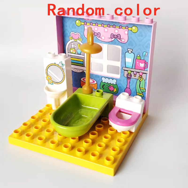 大型ビルディングブロックシーンアクセサリーダイニングルームキ - Marble Run Set のレビューと価格