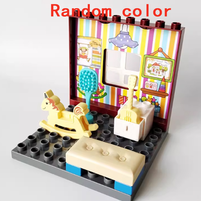 大型ビルディングブロックシーンアクセサリーダイニングルームキ - Marble Run Set のレビューと価格